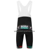Set Fietsshirt + Korte Koersbroek 2023 BORA-Hansgrohe Groen Zwart